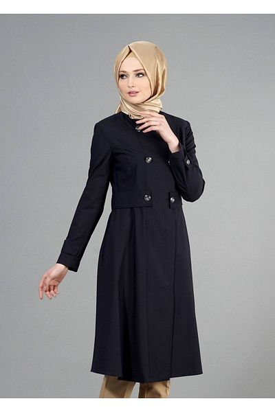 TRENDTESETTÜR T 1467 Juniper Hijab Trench