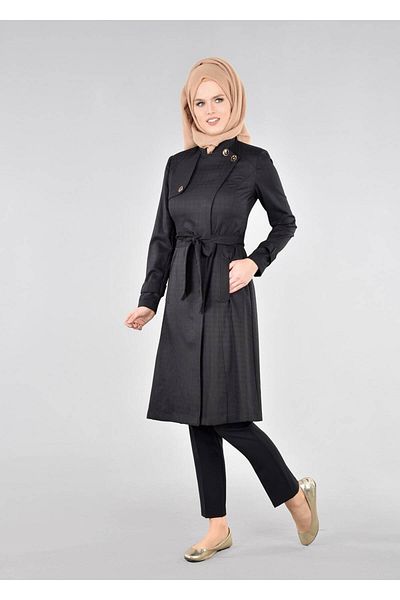 TRENDTESETTÜR T 1771 Μοντέλο Beril Hijab Trench