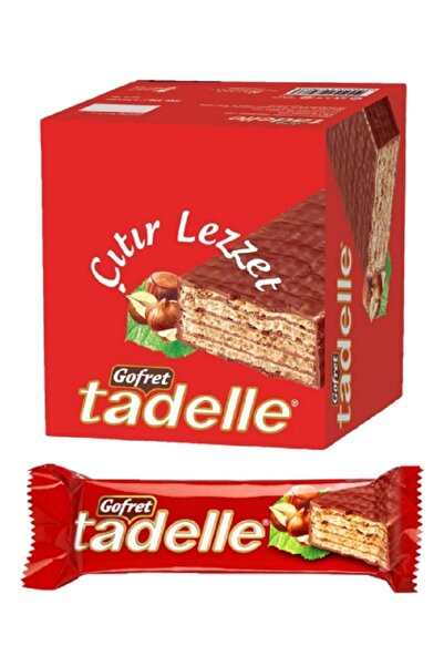 Tadelle Çikolata Kaplamalı Gofret 24 X 35 gr