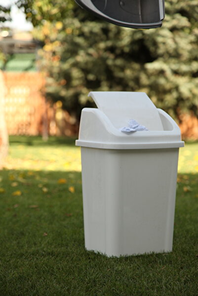 biedda Cafe Otel Çöp Kovası Atık Kutusu Banyo Mutfak Çöp Kovası 50 Litre Fant...