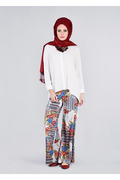 TRENDTESETTÜR Γυναικεία Κρέμα (CREME-CORAL) T 7209 Sonya 10406 Παντελόνι