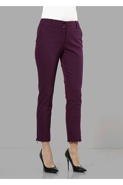 TRENDTESETTÜR Women's Burgundy (CORN) 7917 Trousers