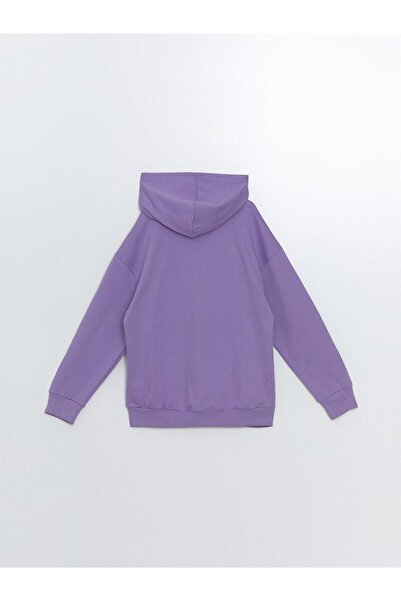 LC Waikiki Dětská tlustá dívčí mikina s kapucí LCW