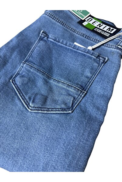 DostumGiyim Extra ελαστικό ύφασμα Άνετο τζιν παντελόνι κανονικού μεγέθους με μεγάλο μέγεθος