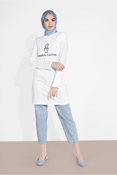 TRENDTESETTÜR Τυπωμένο τουνίκ Cactus 4207