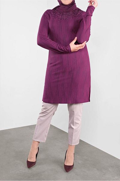 TRENDTESETTÜR Stone Printed Tunic 2774