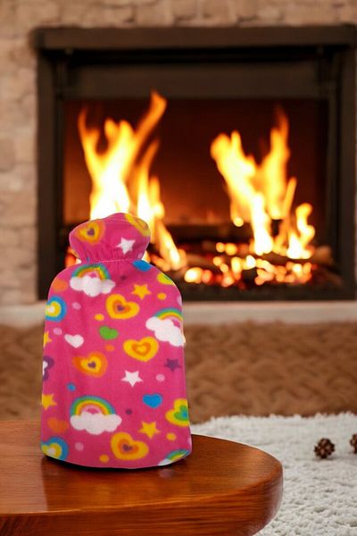 minufco Thermofor 2 Liter Heating Pad Warm Water Bag with Fleece Cover