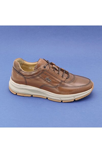 Fosco 3146 Hakiki Deri Casual Erkek Ayakkabı Taba