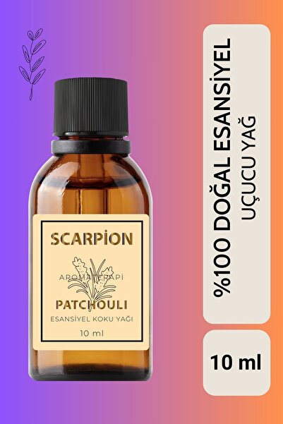 SCARPİON PATCHOULI Uçucu Buhur Yağı Hava Nemlendiriciler için Buhurdanlık Esa...