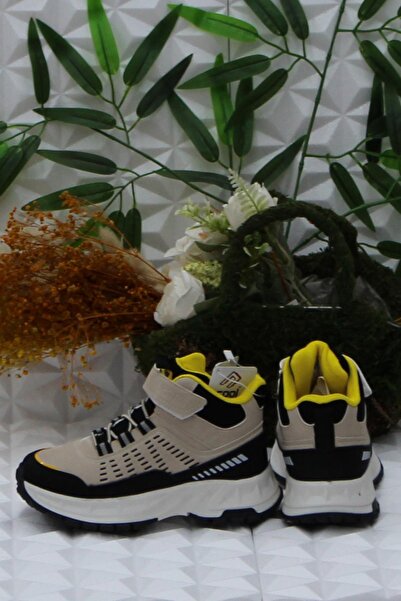 fort Cool Tiger Beige Pohodlné chlapecké boty s protiskluzovou podrážkou