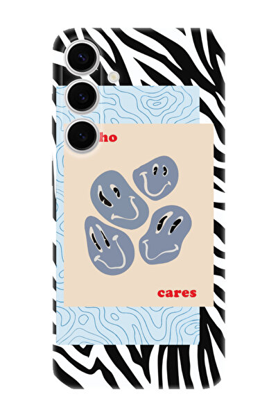 frondcase حافظة لهاتف سامسونج S24 FE زيبرا من يهتم باللون الأسود