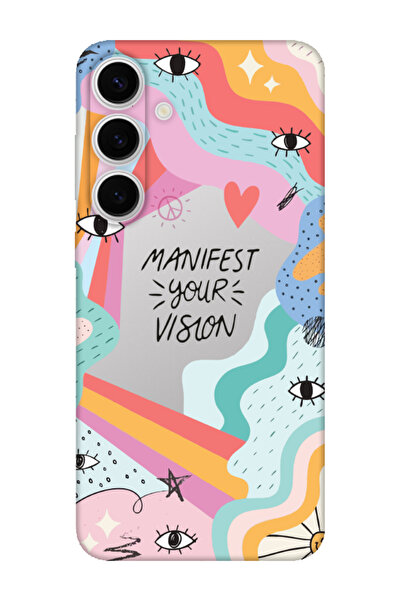 frondcase حافظة هاتف شفافة لهاتف سامسونج S24 FE تكشف عن رؤيتك