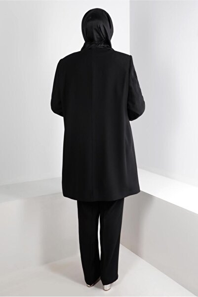 Alvina STAPLE DETAIL CREPE TRIPLE PANT SET 30270