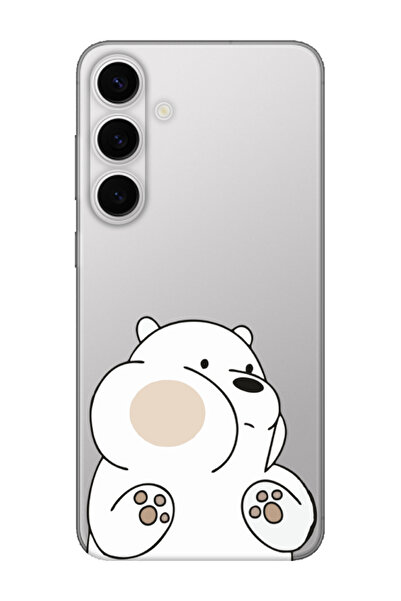 frondcase حافظة هاتف سامسونج S24 FE باندا شفافة