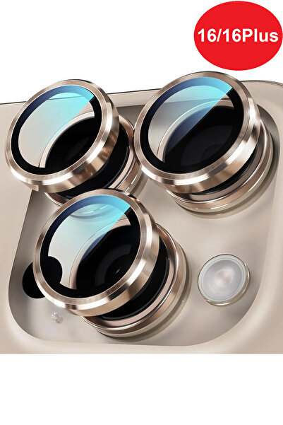 Balerion Apple Iphone 16 / 16 Plus Uyumlu Kamera Lens Koruyucu (AR+AF) Tam Ko...