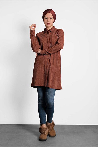 Alvina Velvet Tunic 40283