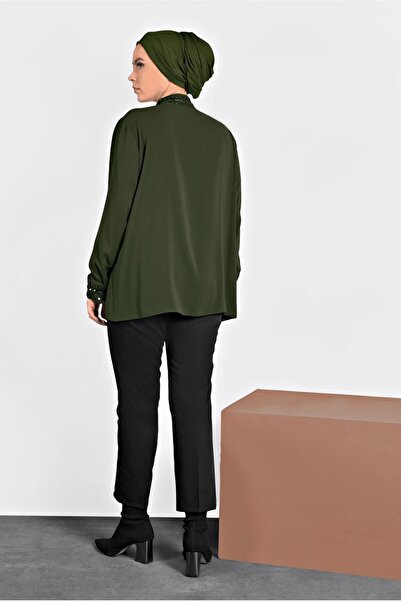 TRENDTESETTÜR Women's Black Classic Trousers 70037