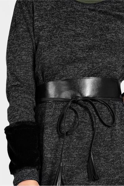 Alvina Plush Tunic with Sleeves 40398