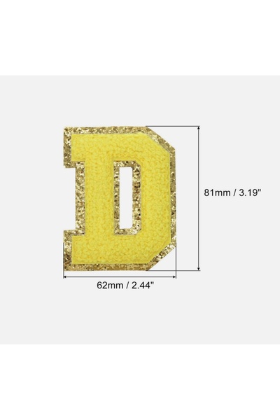 arredamento ملصق أصفر متوافق مع الترمس على شكل حرف D