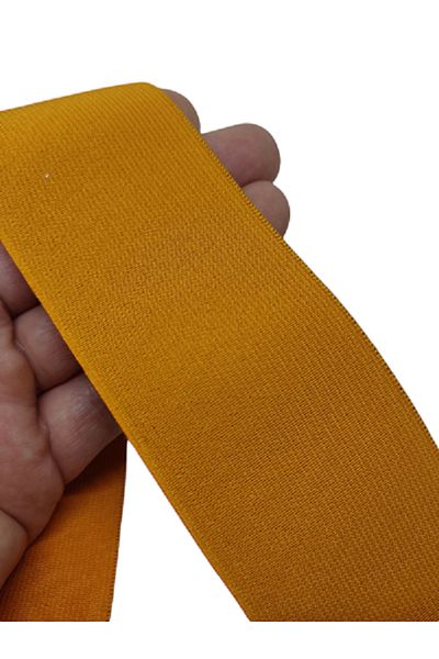 Firebird Takı Aksesuar Ve Kamp Malzemeleri Mustard Color 50 mm Super Garment Woven Rubber