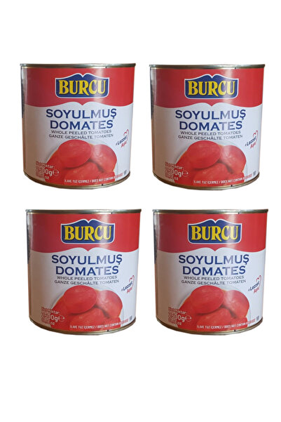 BURCU soyulmuş domates 2500 gram 4 adet