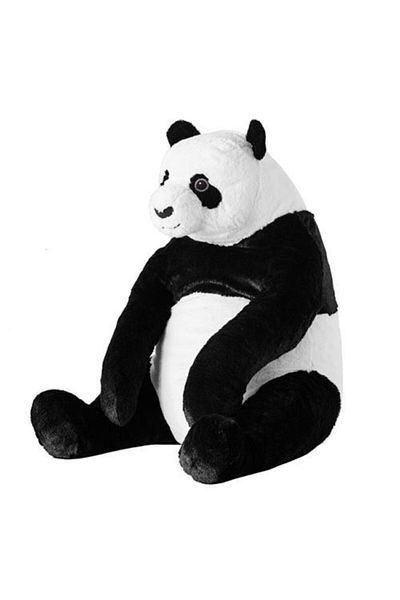 IKEA Plush Toy Panda 47 cm Children's Toy Black-White