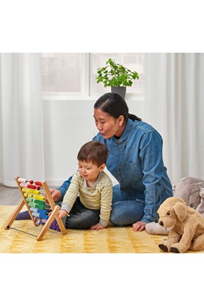 IKEA Abakus, Ikea Ahşap Büyük Boy Abaküs 39×33 Cm