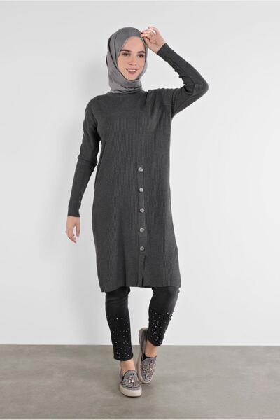 Alvina ΠΛΕΚΤΟ ΤΟΥΝΙΚ ΜΕ ΚΟΥΜΠΙΑ 41001