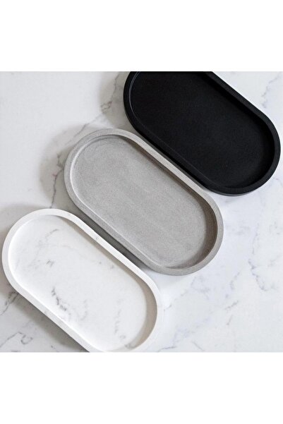 Blue Moon Candle & Decoration 3-Piece Decorative Oval Presentation Set, Decor...