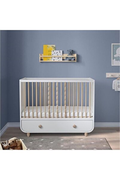 IKEA Myllra Beyaz Bebek Karyolası 60x120