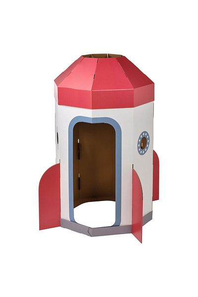 IKEA tent, red-white, 82x135x118 cm