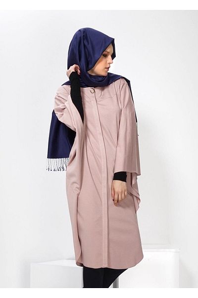 TRENDTESETTÜR Women's Powder Bat Sleeve Tunic 4437