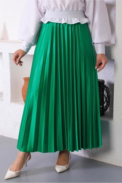 TRENDTESETTÜR ΓΥΝΑΙΚΕΙΑ ΠΡΑΣΙΝΗ (BENETTON) ΦΟΥΣΤΑ ΜΕΠΙΧΤΕΛΗ ΕΛΑΣΤΙΚΗ                                  Μ