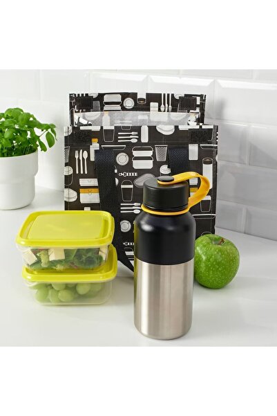 IKEA Hetlevrad Termos Matara Paslanmaz Çelik 500 Ml