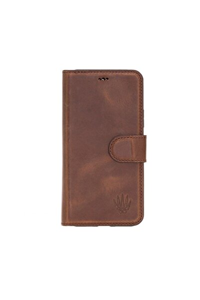 WATCHOFROYAL Magıc Wallet Iphone 11 Pro Crazy Taba Cuzdan + Kılıf