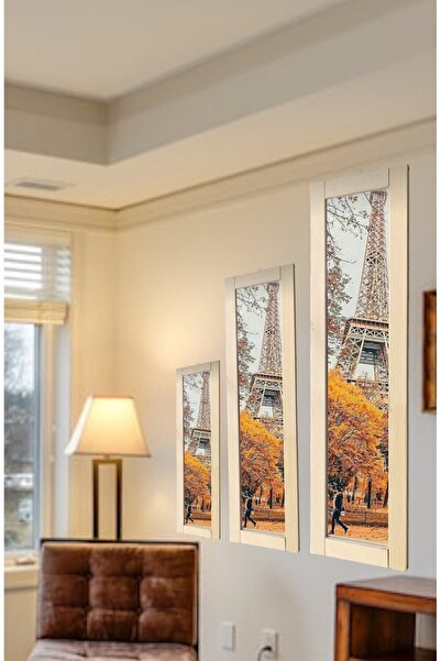 MİRRORSS 3 Lü Ofis Dekor Ayna (120x27)(80x27)(63x27)