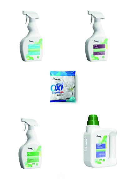 Homm Bitkisel Leke Çıkarıcı Yağ Çözücü Banyo Tuvalet Temizleyici Yüzey Temizleyici OXI POWER BEYAZLAR İÇİN