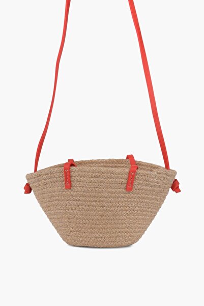 WATCHOFROYAL Жіноча сумка через плече з джутової черепиці - Cross Mia