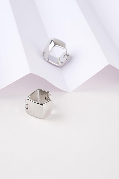 WATCHOFROYAL حلق ستيل فضي فضي