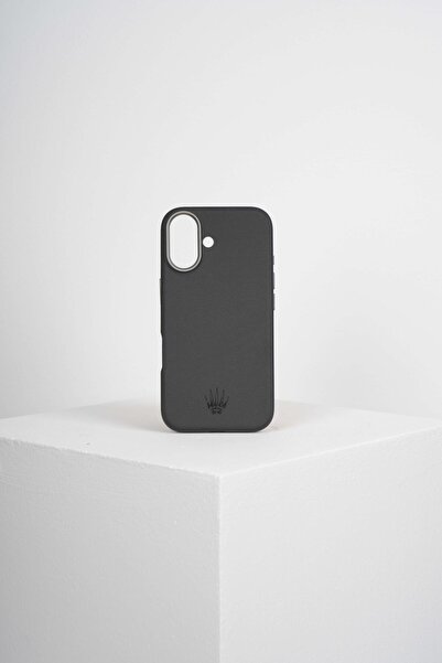 WATCHOFROYAL Luxe Iphone 16 Siyah Magsafe Özellikli Kılıf