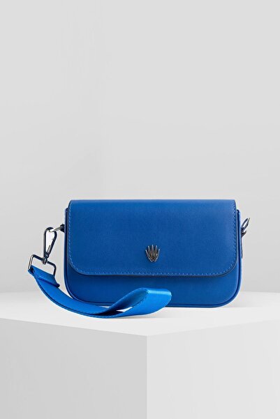 WATCHOFROYAL FLAP MAVİ UNISEX EL ÇANTASI