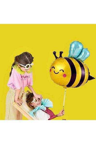 Mini Parti Mini Party Store Cute Bee Foil Balloon