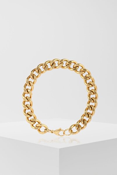 WATCHOFROYAL Chaın Bangle Gold Çelik Bileklik