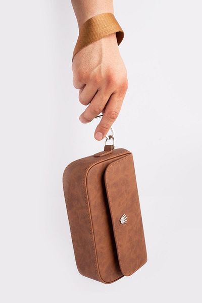 WATCHOFROYAL FLAP CRAZY TABA UNISEX HANDBAG