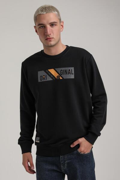 NEW WORLD POLO Crew Neck Navy Slim Fit Sweatshirt 24Fwm60184