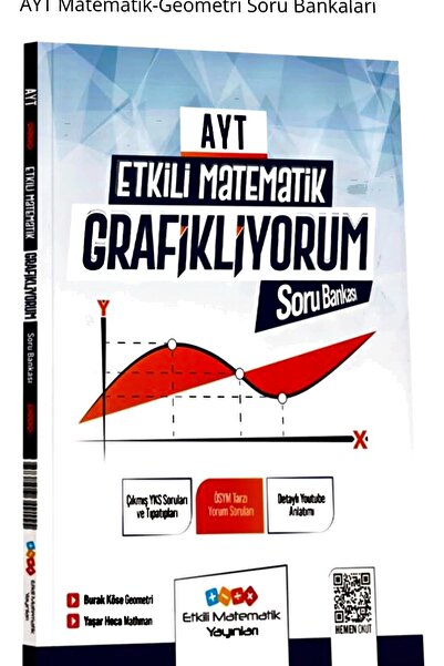 Alternatif Yayıncılık Etkili Matematik Yayınları AYT Grafikliyorum Soru Bankası