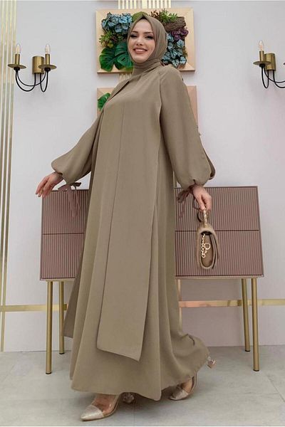 TRENDTESETTÜR Φόρεμα Crepe - Mink Piece Look, Γυναικείο, T 8183