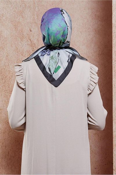 Alvina ALVINA 8426 Model Marble Patterned Scarf