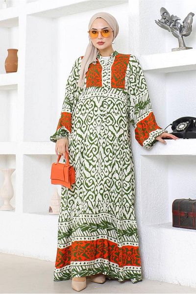 TRENDTESETTÜR Γυναικείο φόρεμα με σχέδιο Casual - T 9753