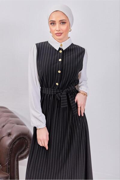 TRENDTESETTÜR ΓΥΝΑΙΚΕΙΟ ΜΑΥΡΟ ΖΩΝΗ ΡΙΓΕ ΦΟΡΕΜΑ T 6093